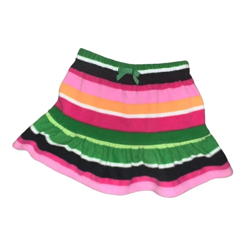 Gymboree Girls Lot of Three Skirts Multicolor Fleece Corduroy Plaid Size 4 EUC